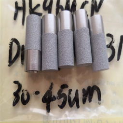 不锈钢粉末烧结保护罩耐高温耐腐蚀防尘外螺纹滤芯温湿度传感器芯